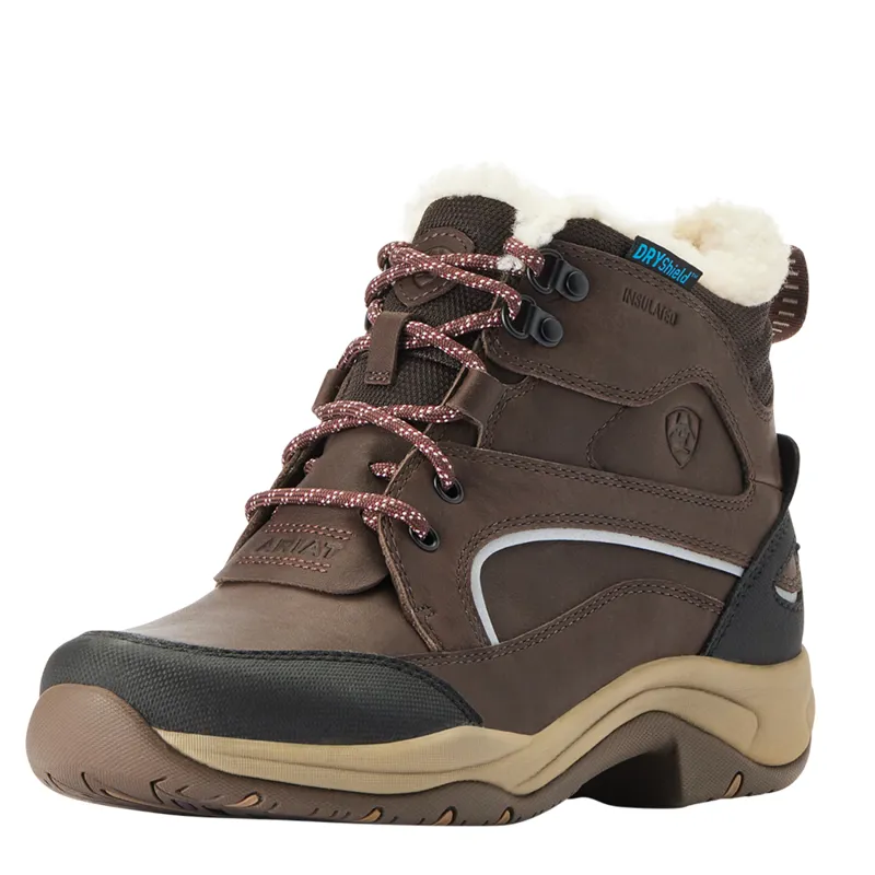 Ariat Ladies Telluride H2O Insulated Boots Dark Brown